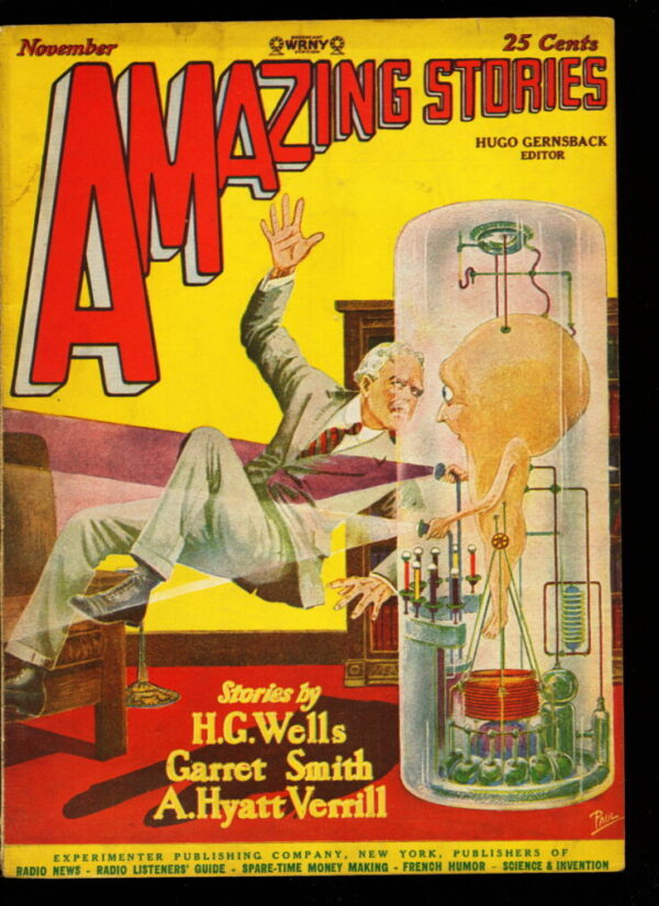 AMAZING STORIES - 11/27 - Condition: FN - Lead Author: H.G. Wells