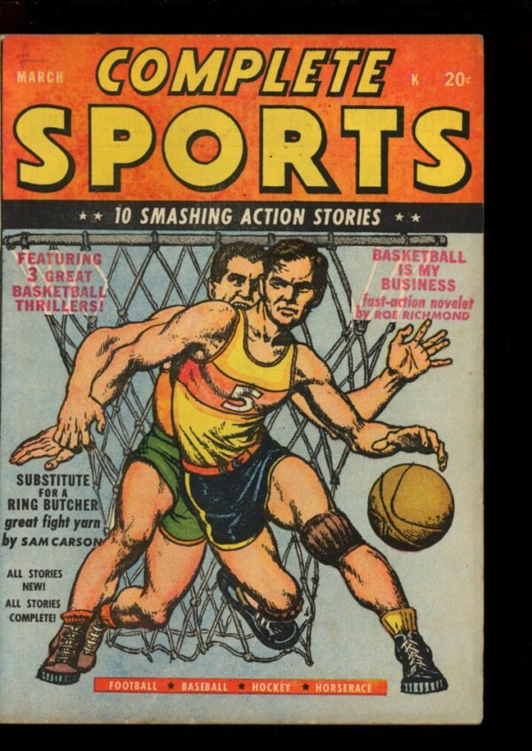 COMPLETE SPORTS - 03/47 - Condition: VG-FN - Lead Author: Roe Richmond