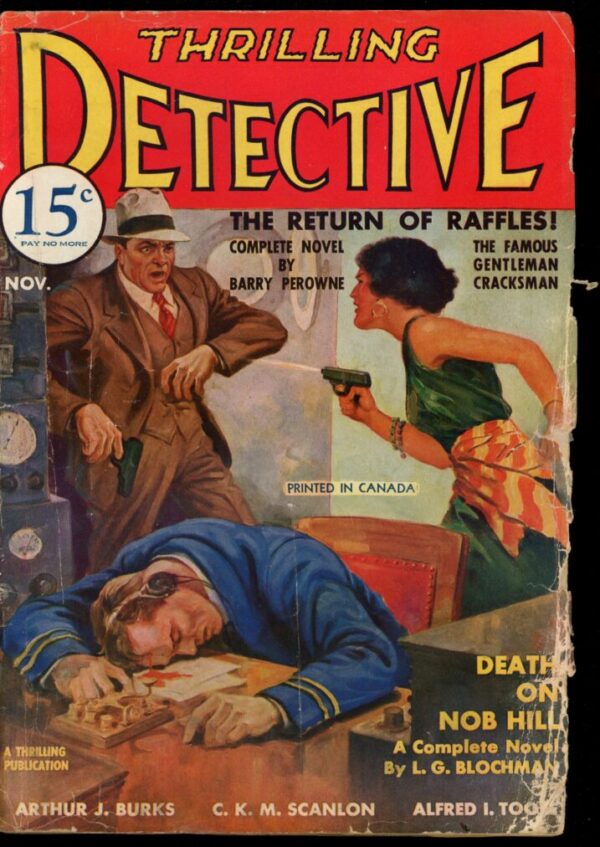 THRILLING DETECTIVE [CANADIAN] - 11/35 - Condition: G - Lead Author: Barry Perowne