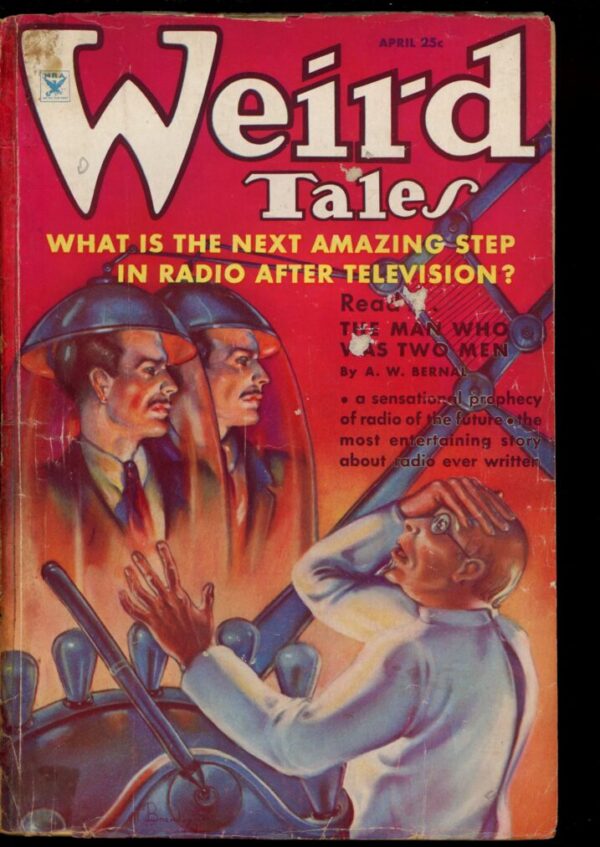 WEIRD TALES - 04/35 - Condition: G - Lead Author: A.W. Bernal