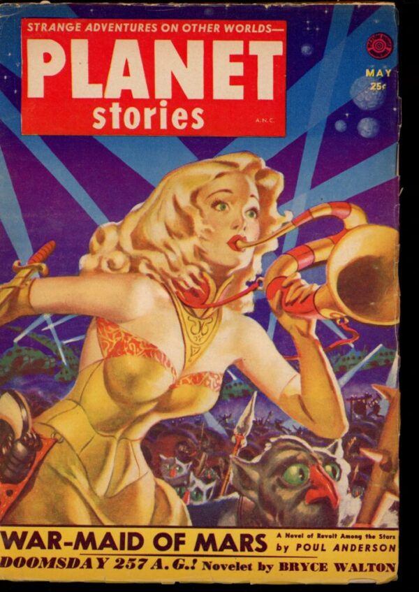 PLANET STORIES - 05/52 - Condition: G-VG - Lead Author: Poul Anderson