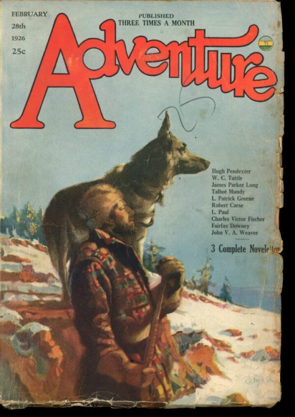 ADVENTURE - 02/28/26 - Condition: VG - Lead Author: W.C. Tuttle