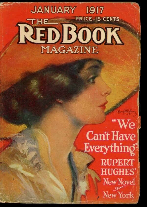 RED BOOK MAGAZINE - 01/17 - Condition: VG - Lead Author: Rupert Hughes