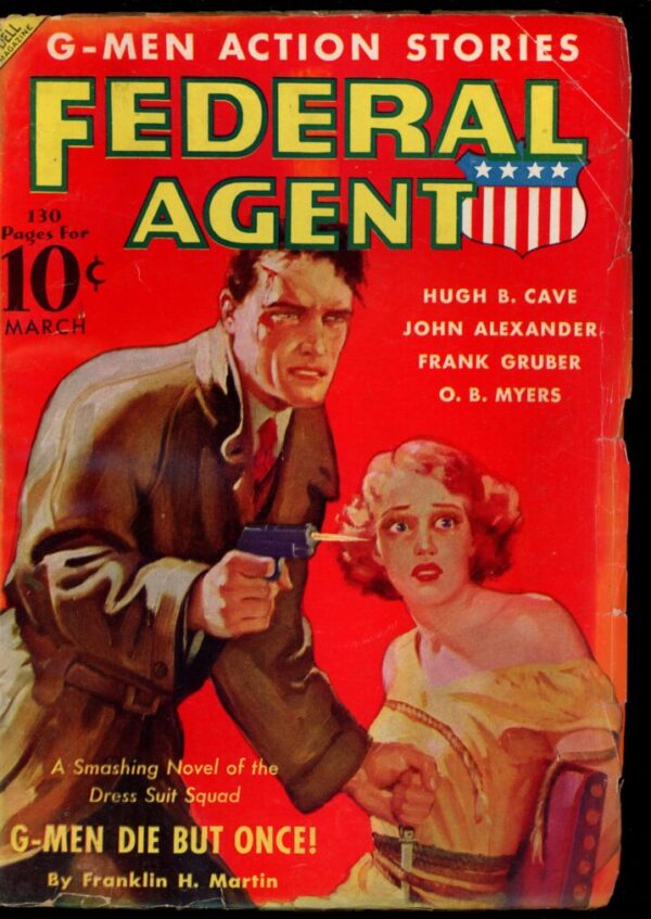 FEDERAL AGENT - 03/37 - Condition: G-VG - Lead Author: Franklin H. Martin