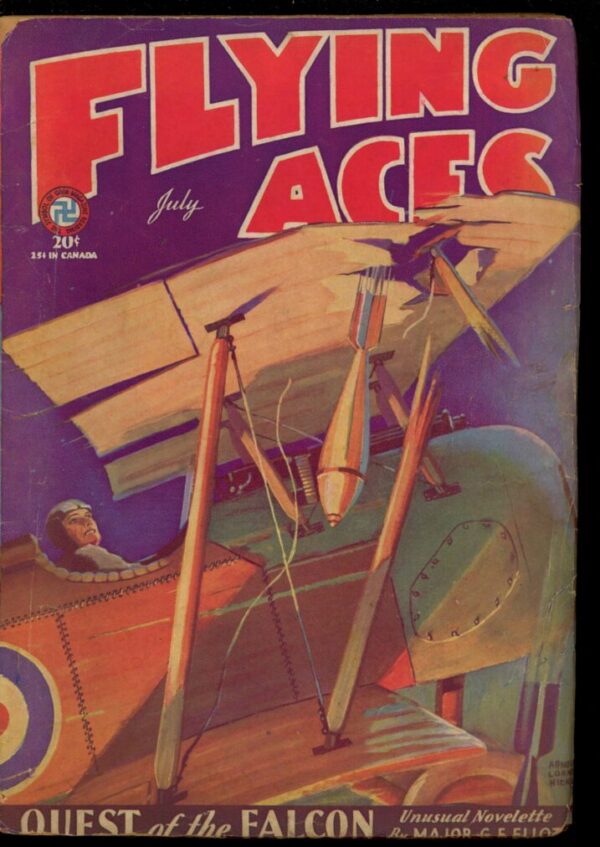 FLYING ACES - 07/31 - Condition: VG - Lead Author: George Fielding Eliot