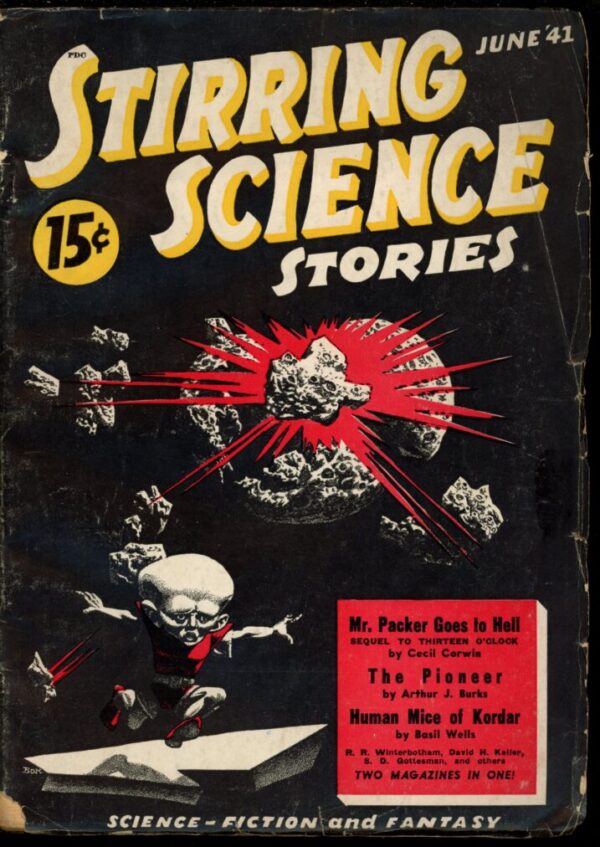 STIRRING SCIENCE STORIES - 06/41 - Condition: VG-FN - Lead Author: Arthur J. Burks