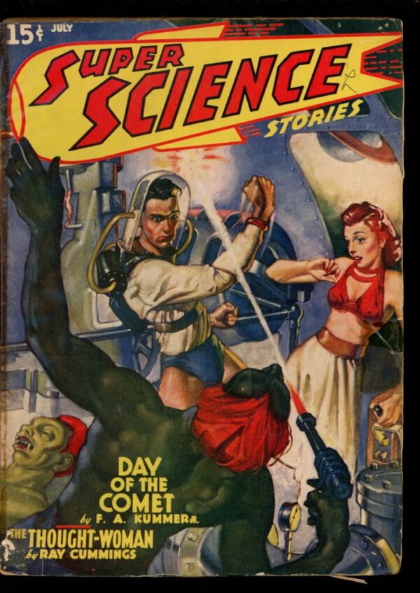 SUPER SCIENCE STORIES - 07/40 - Condition: G - Lead Author: Frederic Arnold Kummer, Jr.