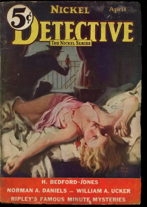 NICKEL DETECTIVE - 04/33 - Condition: VG - Lead Author: H. Bedford-Jones