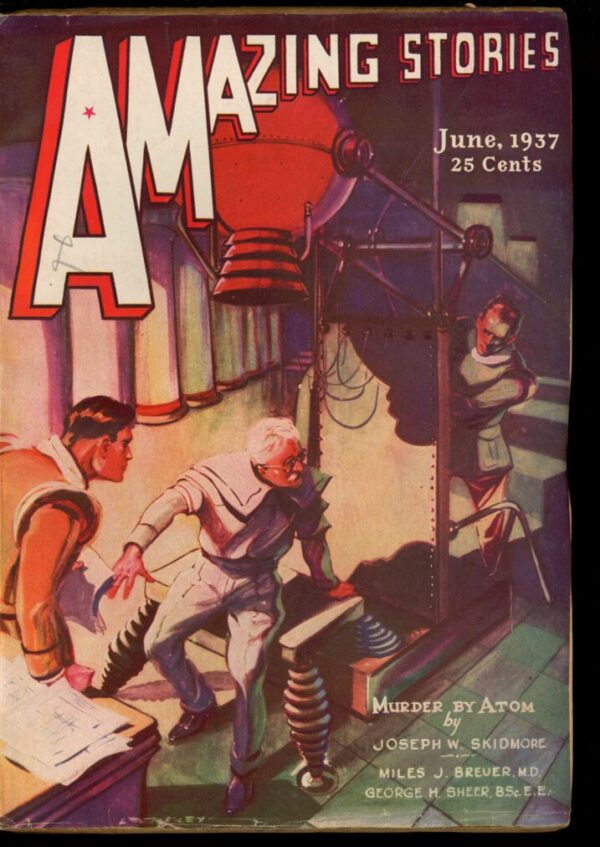 AMAZING STORIES - 06/37 - Condition: VG - Lead Author: Joseph W. Skidmore