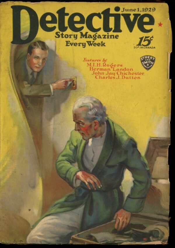 DETECTIVE STORY MAGAZINE - 06/01/29 - Condition: VG - Lead Author: John Jay Chichester