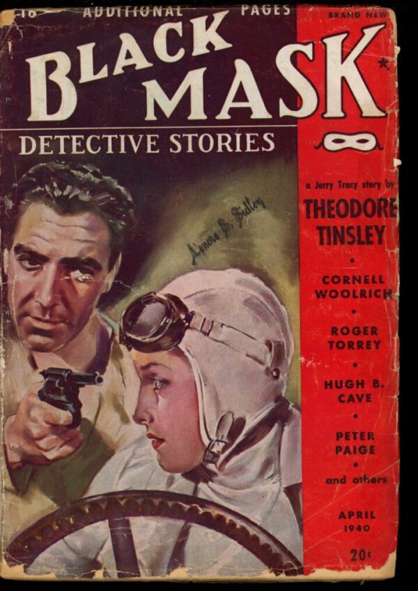 BLACK MASK - 04/40 - Condition: G-VG - Lead Author: Theodore Tinsley