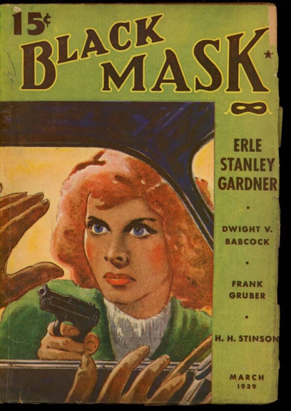 BLACK MASK - 03/39 - Condition: VG - Lead Author: Erle Stanley Gardner