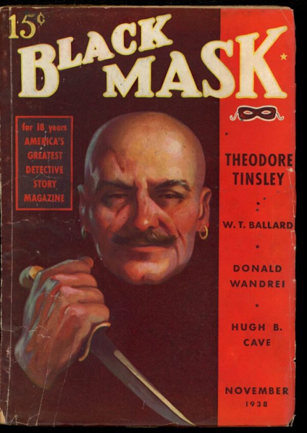 BLACK MASK - 11/38 - Condition: VG - Lead Author: Theodore Tinsley