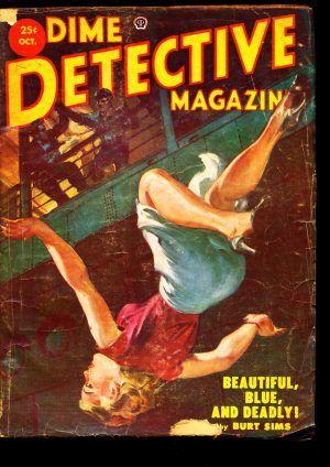 DIME DETECTIVE MAGAZINE By CORNELL WOOLRICH, DIME DETECTIVE April 1936, No  On John Knott Bookseller LLC