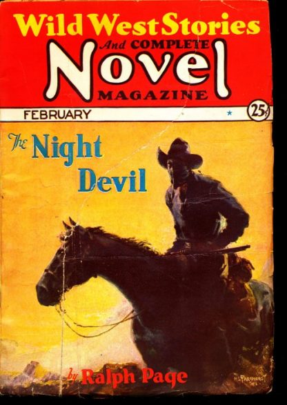 Wild West Stories and Complete Novel Magazine - 02/32