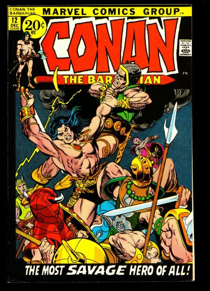 Conan the Barbarian - #12 - 12/71 - 7.0