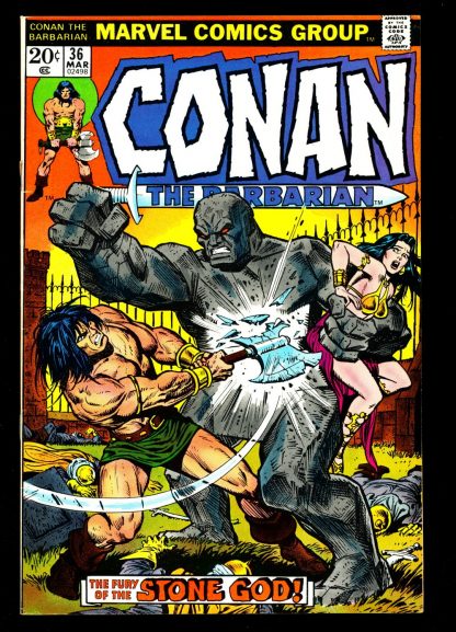 Conan the Barbarian - #36 - 03/74 - 9.0