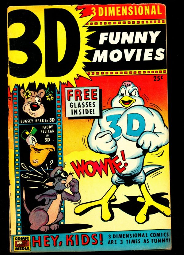 3-D Funny Movies – #1 –  – Adventure House