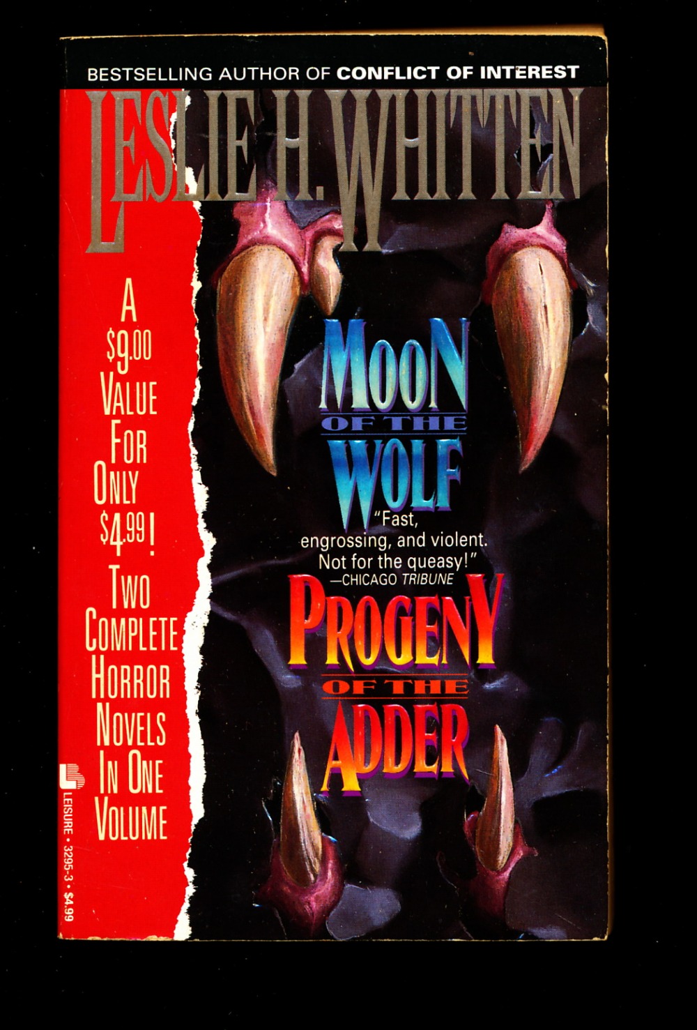 Moon of the Wolf by Leslie H. Whitten Jr.