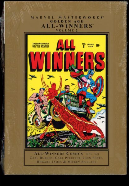 Marvel Masterworks - Golden Age All Winners Volume 2 - #'s 5-8-AS NEW