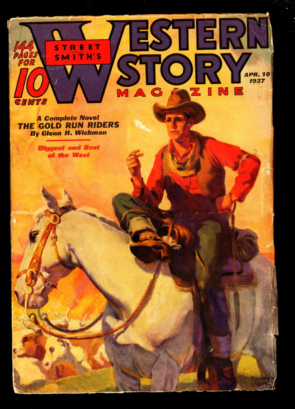 Western Story Magazine – Wichman – Short – Wire – Humphreys – 04/10/37 ...