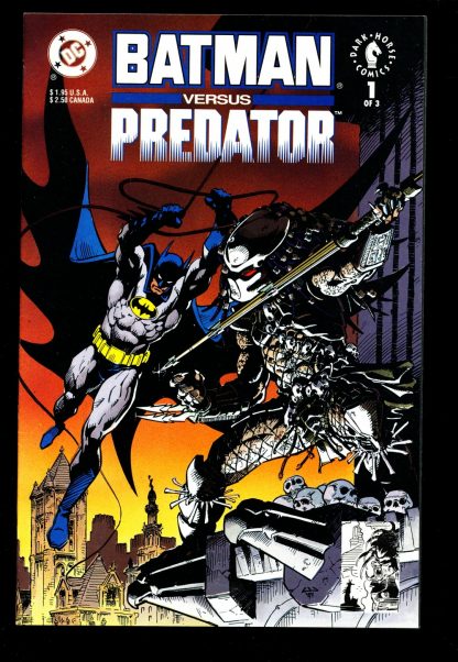 Batman Versus Predator - #1 of 3 - 1991 - 9.2