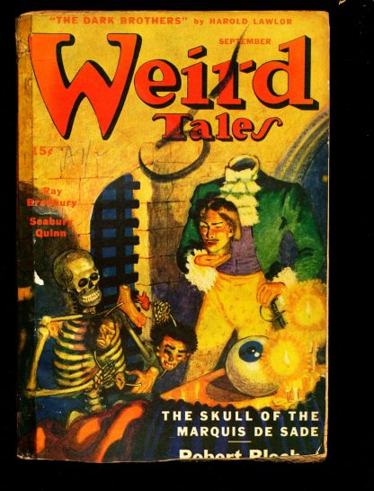 Weird Tales - Bloch - Quinn - Derleth - Harding - Bradbury - Petaja - 09/45