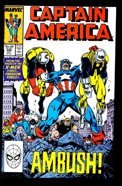 Captain America - #346 - 10/88 - 9.4