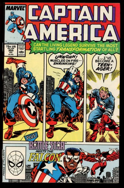 CAPTAIN AMERICA - #355 - 07/89 - 9.4 - Marvel