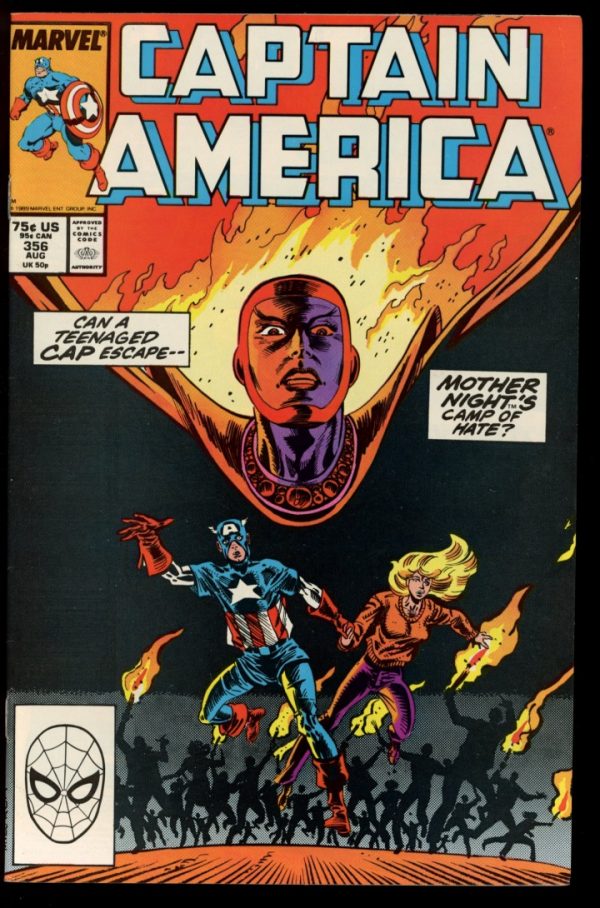 CAPTAIN AMERICA - #356 - 08/89 - 9.2 - Marvel