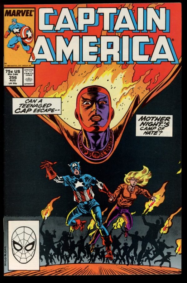 CAPTAIN AMERICA - #356 - 08/89 - 9.2 - Marvel