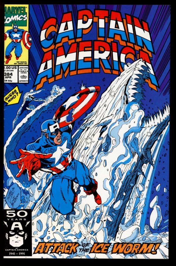 CAPTAIN AMERICA - #384 - 04/90 - 9.2 - Marvel