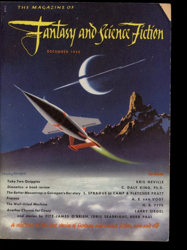 FANTASY AND SCIENCE FICTION - 12/50 - 12/50 - G-VG - F&SF Book Company