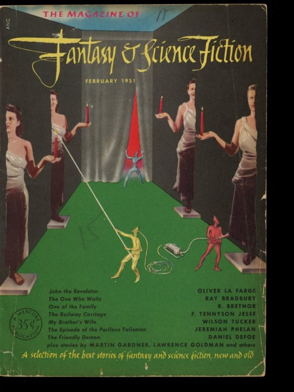 FANTASY AND SCIENCE FICTION - 02/51 - 02/51 - VG - Fantasy House