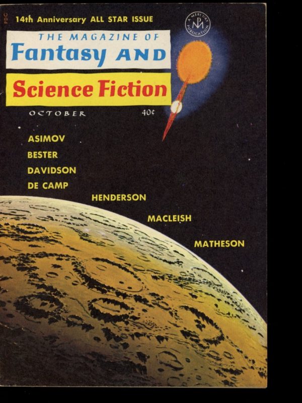 FANTASY & SCIENCE FICTION - 10/63 - 10/63 - FN - Mercury Press