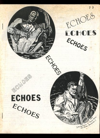 ECHOES - #73 - 06/94 - G-VG - Fading Shadows