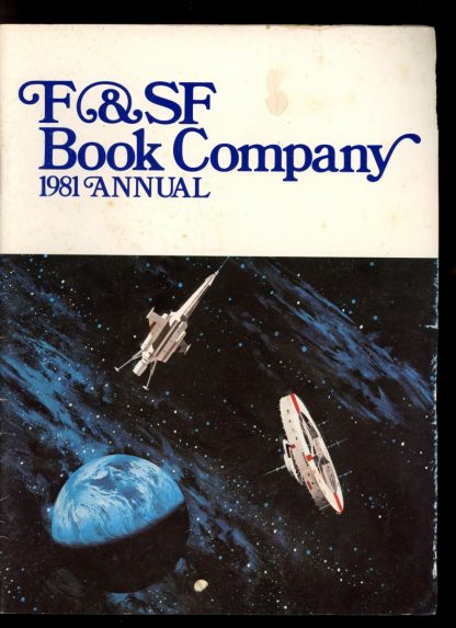 F&SF BOOK COMPANY ANNUAL - 1981 - -/81 - G-VG - F&SF Book Company