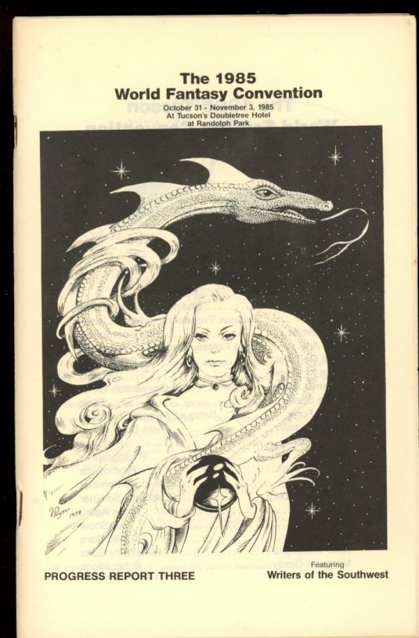 1985 World Fantasy Convention - PROGRESS REPORT #3 - -/85 - VG-FN - World Fantasy Convention