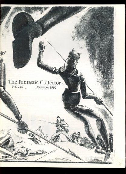 Fantastic Collector - #245 - 12/92 - VG - Camille Cazedessus