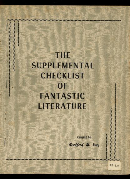 Supplemental Checklist Of Fantastic Literature - 1963 - -/63 - VG - Science Fiction & Fantasy Publications