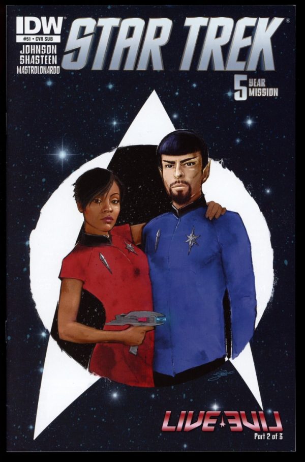 Star Trek - #51 – SUB CVR - 11/15 - 9.2 - IDW