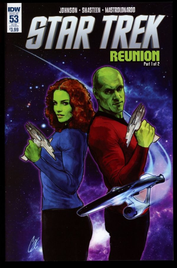 Star Trek - #53 – SUB CVR - 01/16 - 9.2 - IDW
