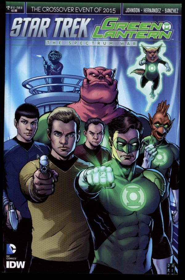 Star Trek/Green Lantern - #2 – CVR B - 08/15 - 9.2 - IDW