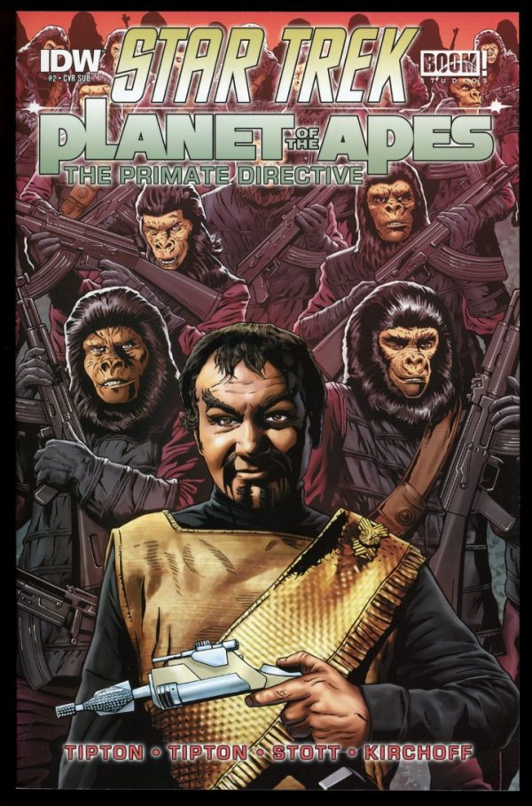 Star Trek/Planet Of The Apes – The Primate Directive - #2 – SUB CVR - 01/15 - 9.2 - IDW