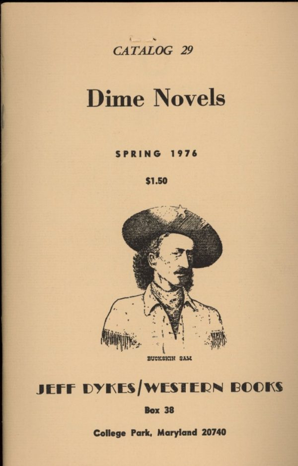 Dime Novels Catalog #39 - SPRING/76 - SPRING/76 - VG-FN -