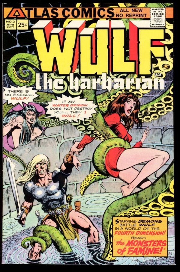 Wulf The Barbarian - #2 - 04/75 - 9.4 - Atlas