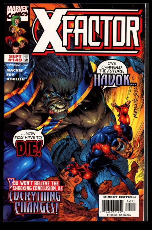 X-Factor - #149 - 09/98 - 9.6 - Marvel