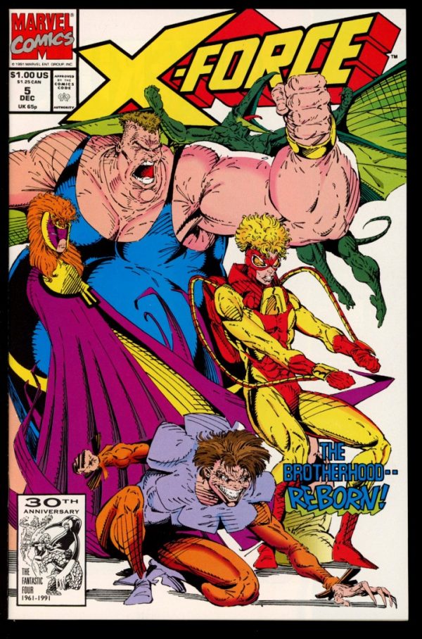 X-Force - #5 - 12/91 - 9.6 - Marvel