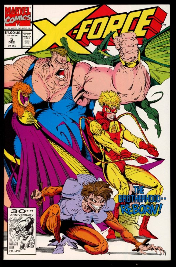 X-Force - #5 - 12/91 - 9.6 - Marvel