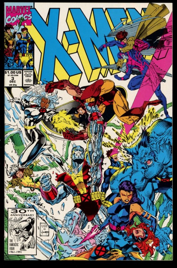 X-Men - #3 - 12/91 - 9.6 - Marvel